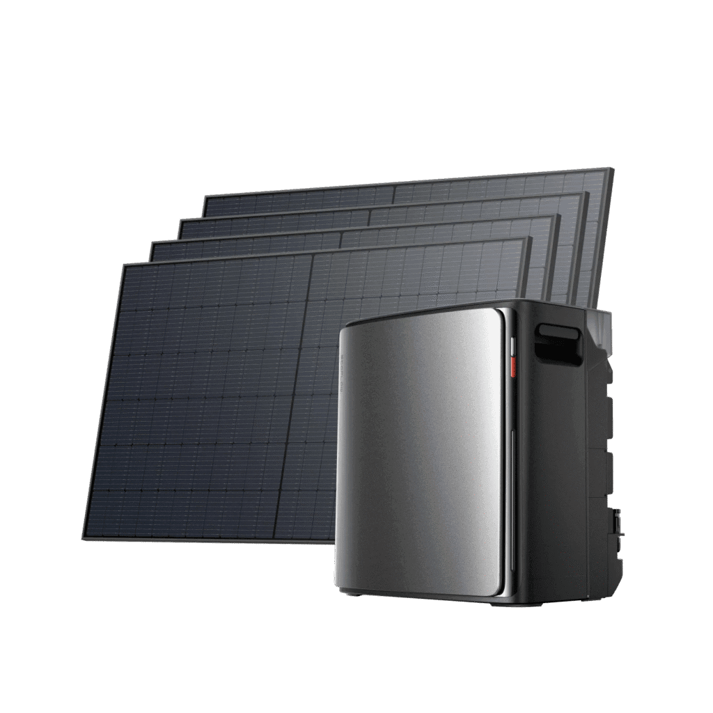 EcoFlow STREAM Kit solar instalado en balcón