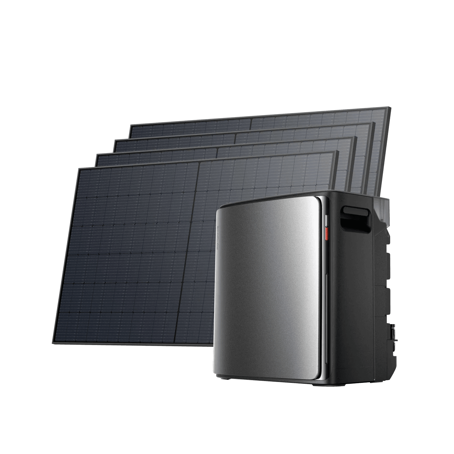 EcoFlow STREAM Kit solar instalado en balcón