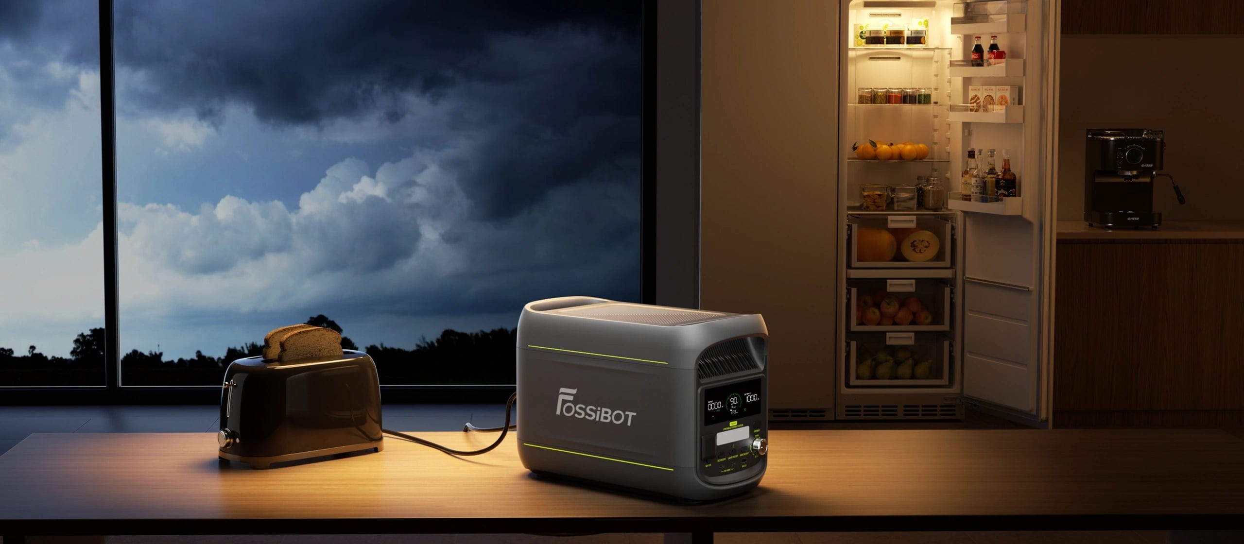 FOSSiBOT F1800 estación de energía portátil