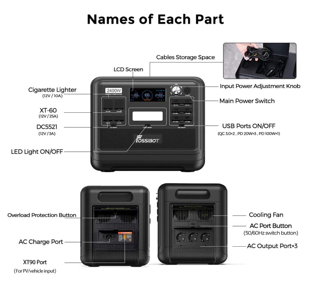 FOSSiBOT F2400 LFP Amazon top ventas