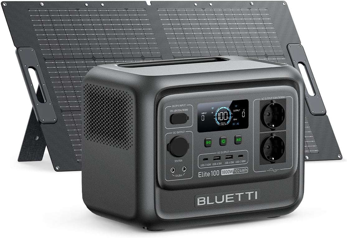 Bluetti Elite 100 V2 generador solar portátil