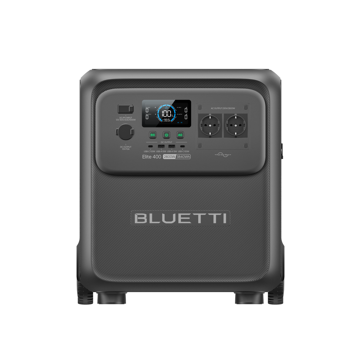 Bluetti Elite 400 generador solar portátil 3840Wh 2600W