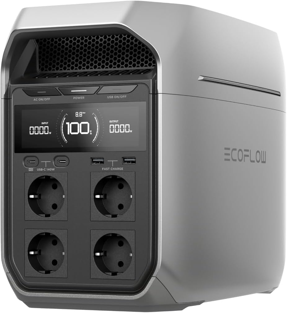 EcoFlow DELTA 3 Plus generador solar portátil