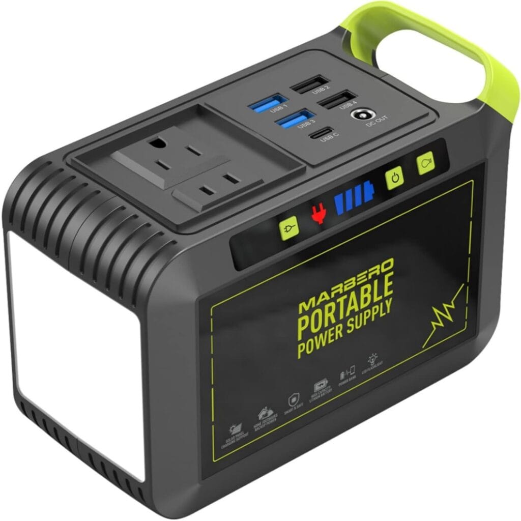 MARBERO M82 generador solar portátil 88Wh
