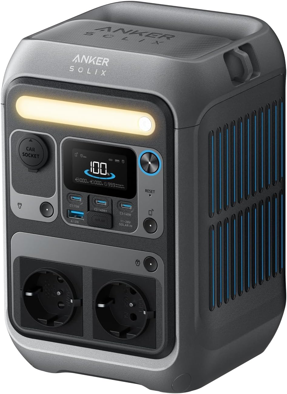 Anker SOLIX C300 generador solar portátil 288Wh USB-C 140W