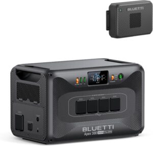 Bluetti Apex 300 generador solar portátil con Charger 2