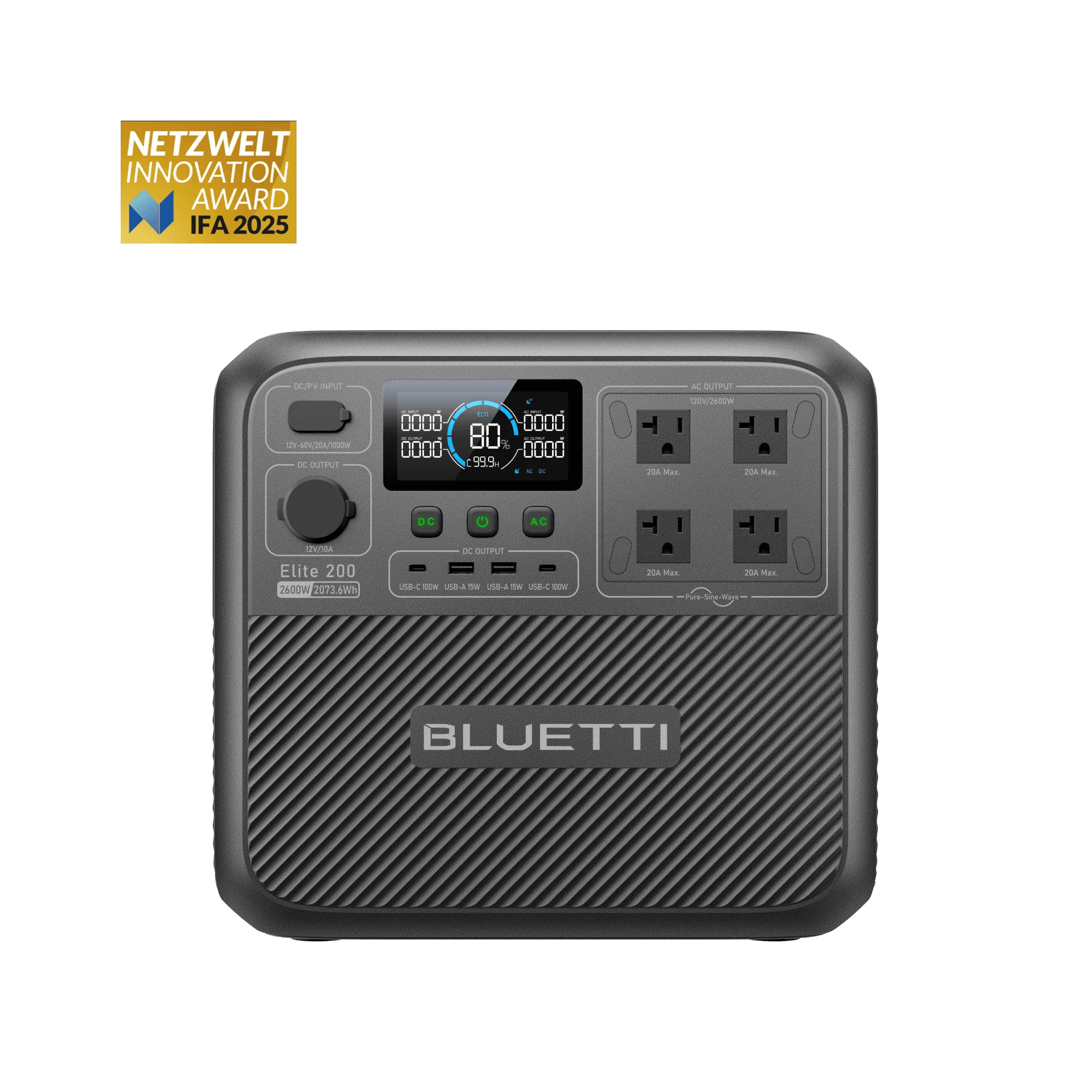 Bluetti Elite 200 V2 generador solar portatil