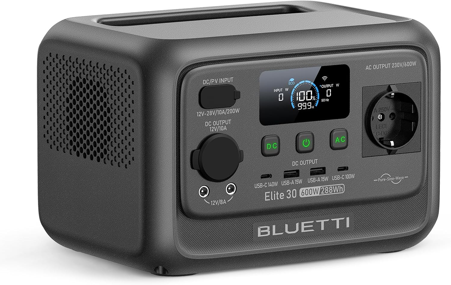 Bluetti Elite 30 V2 generador solar portátil