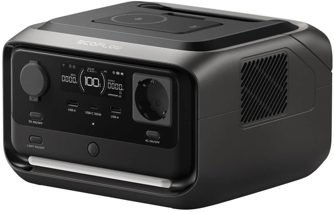 EcoFlow RIVER 3 Plus generador solar portátil