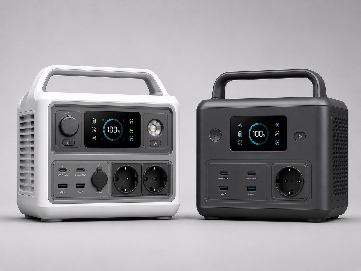 Comparativa EcoFlow vs Anker SOLIX generadores solares portátiles