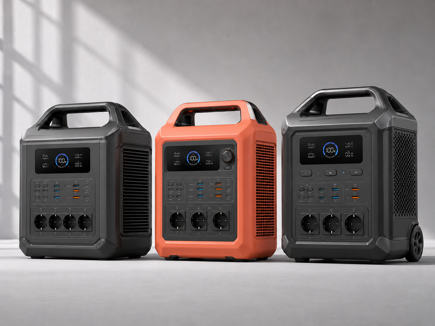 Generadores solares portátiles 5000W alta potencia