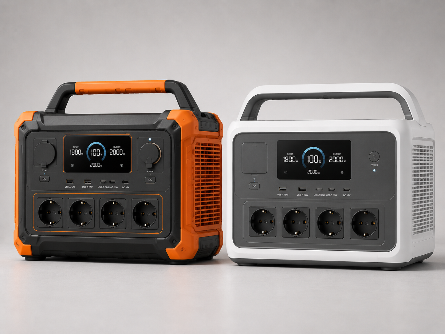Comparativa Jackery Explorer 2000 V2 vs EcoFlow DELTA 2 Max generadores solares portátiles